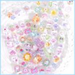  3D 立体 シール ぷっくり シール【1枚】立体 3Dシール ぷくぷくシール