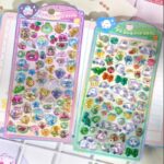  3D 立体 シール ぷっくり シール【1枚】立体 3Dシール ぷくぷくシール