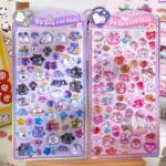  3D 立体 シール ぷっくり シール【1枚】立体 3Dシール ぷくぷくシール