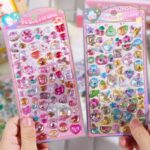  3D 立体 シール ぷっくり シール【1枚】立体 3Dシール ぷくぷくシール