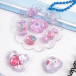  3D 立体 シール ぷっくり シール【1枚】立体 3Dシール ぷくぷくシール