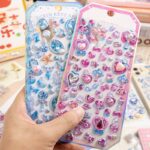  3D 立体 シール ぷっくり シール【1枚】立体 3Dシール ぷくぷくシール