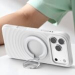 アルミ合金製 折り畳式 マグネット式 スマホ スタンド Magsafe対応 スマートフォン 強磁器マグネット 全機種対応