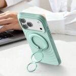 アルミ合金製 折り畳式 マグネット式 スマホ スタンド Magsafe対応 スマートフォン 強磁器マグネット 全機種対応