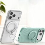 アルミ合金製 折り畳式 マグネット式 スマホ スタンド Magsafe対応 スマートフォン 強磁器マグネット 全機種対応