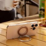 アルミ合金製 折り畳式 マグネット式 スマホ スタンド Magsafe対応 スマートフォン