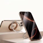 アルミ合金製 折り畳式 マグネット式 スマホ スタンド Magsafe対応 スマートフォン