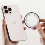 アルミ合金製 折り畳式 マグネット式 スマホ スタンド Magsafe対応 スマートフォン