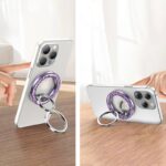 アルミ合金製 折り畳式 マグネット式 スマホ スタンド Magsafe対応 スマートフォン