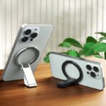 マグネット式 マグセーフ iPhoneリングホルダー バンカーリング