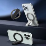 マグネット式 マグセーフ iPhoneリングホルダー バンカーリング