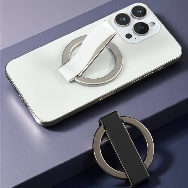 マグネット式 マグセーフ iPhoneリングホルダー バンカーリング