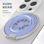 アルミ合金製 折り畳式 マグネット式 スマホ スタンド Magsafe対応 スマートフォン 強磁器マグネット 全機種対応