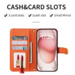 iPhone 17 手帳型ケース ストラップ付属 iPhone 16e対応手帳型ケース iPhone16 PUレザー ケース