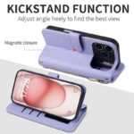 iPhone 17 手帳型ケース ストラップ付属 iPhone 16e対応手帳型ケース iPhone16 PUレザー ケース