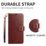 iPhone 17 手帳型ケース ストラップ付属 iPhone 16e対応手帳型ケース iPhone16 PUレザー ケース