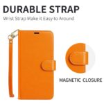 iPhone 17 手帳型ケース ストラップ付属 iPhone 16e対応手帳型ケース iPhone16 PUレザー ケース