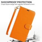 iPhone 17 手帳型ケース ストラップ付属 iPhone 16e対応手帳型ケース iPhone16 PUレザー ケース