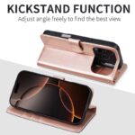 iPhone 17 手帳型ケース ストラップ付属 iPhone 16e対応手帳型ケース iPhone16 PUレザー ケース