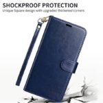 iPhone 17 手帳型ケース ストラップ付属 iPhone 16e対応手帳型ケース iPhone16 PUレザー ケース