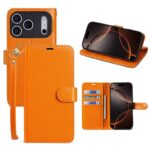 iPhone 17 手帳型ケース ストラップ付属 iPhone 16e対応手帳型ケース iPhone16 PUレザー ケース