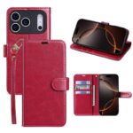 iPhone 17 手帳型ケース ストラップ付属 iPhone 16e対応手帳型ケース iPhone16 PUレザー ケース