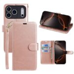 iPhone 17 手帳型ケース ストラップ付属 iPhone 16e対応手帳型ケース iPhone16 PUレザー ケース