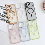 iPhone17 2in1 PC+TPU ケース magsafe対応ケース メッキ仕上げ iPhone17ケース