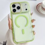 iPhone17 2in1 PC+TPU ケース magsafe対応ケース メッキ仕上げ iPhone17ケース