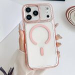 iPhone17 2in1 PC+TPU ケース magsafe対応ケース メッキ仕上げ iPhone17ケース