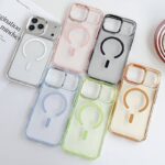 iPhone17 2in1 PC+TPU ケース magsafe対応ケース メッキ仕上げ iPhone17ケース