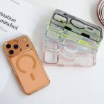 iPhone17 2in1 PC+TPU ケース magsafe対応ケース メッキ仕上げ iPhone17ケース
