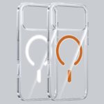 iPhone17 2in1 PC+TPU ケース 高透明度 magsafe対応ケース iPhone17ケース スマホケース