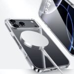 iPhone17 2in1 PC+TPU ケース 高透明度 magsafe対応ケース iPhone17ケース スマホケース