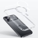 iPhone17 2in1 PC+TPU ケース 高透明度 magsafe対応ケース iPhone17ケース スマホケース