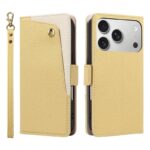 iPhone 17 手帳型ケース ストラップ付属 iPhone 16e対応手帳型ケース iPhone16 PUレザー ケース スマホケース 全6色 SKU:AC11202025008 - Image 14