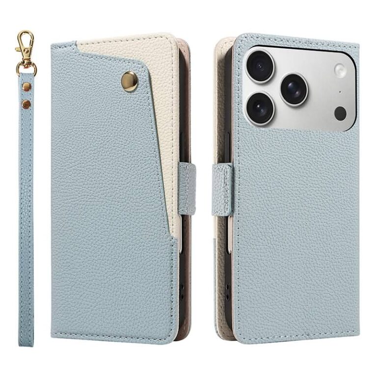 iPhone 17 手帳型ケース ストラップ付属 iPhone 16e対応手帳型ケース iPhone16 PUレザー ケース