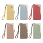 iPhone 17 手帳型ケース ストラップ付属 iPhone 16e対応手帳型ケース iPhone16 PUレザー ケース スマホケース 全6色 SKU:AC11202025008 - Image 2