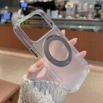 iPhone17 2in1 PC+TPU ケース 高透明度 magsafe対応ケース iPhone17ケース スマホケース