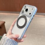 iPhone17 2in1 PC+TPU ケース 高透明度 magsafe対応ケース iPhone17ケース スマホケース