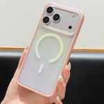 iPhone17 2in1 PC+TPU ケース 高透明度 magsafe対応ケース iPhone17ケース スマホケース