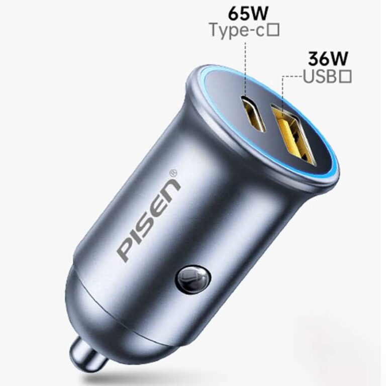 PD65W シガーソケット 車載充電器 USB充電器 2ポート シガーソケット USBカーチャージャー