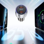 WEKOME PD60W シガーソケット 車載充電器 30W+30W USB充電器 2ポート シガーソケット