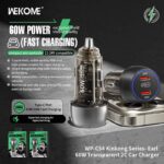 WEKOME PD60W シガーソケット 車載充電器 30W+30W USB充電器 2ポート シガーソケット