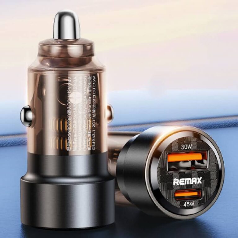 remax PD75W シガーソケット 車載充電器 30W+45W USB充電器 2ポート シガーソケット USBカーチャージャー