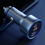 カーチャージャー 車載充電器 USB充電器 2ポート Max95W シガーソケット USBカーチャージャー