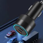 PD/QC対応 3ポート搭載 カーチャージャー PD130W 車用USBシガーアダプター