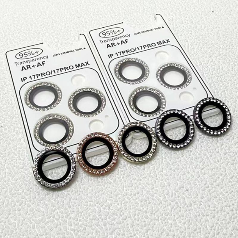 単目型 ダイヤモンド カメラ保護フィルム カメラ保護 アイフォン iPhone 17pro レンズ 液晶保護シート iPhone 17pro max カメラレンズ保護リングカバー