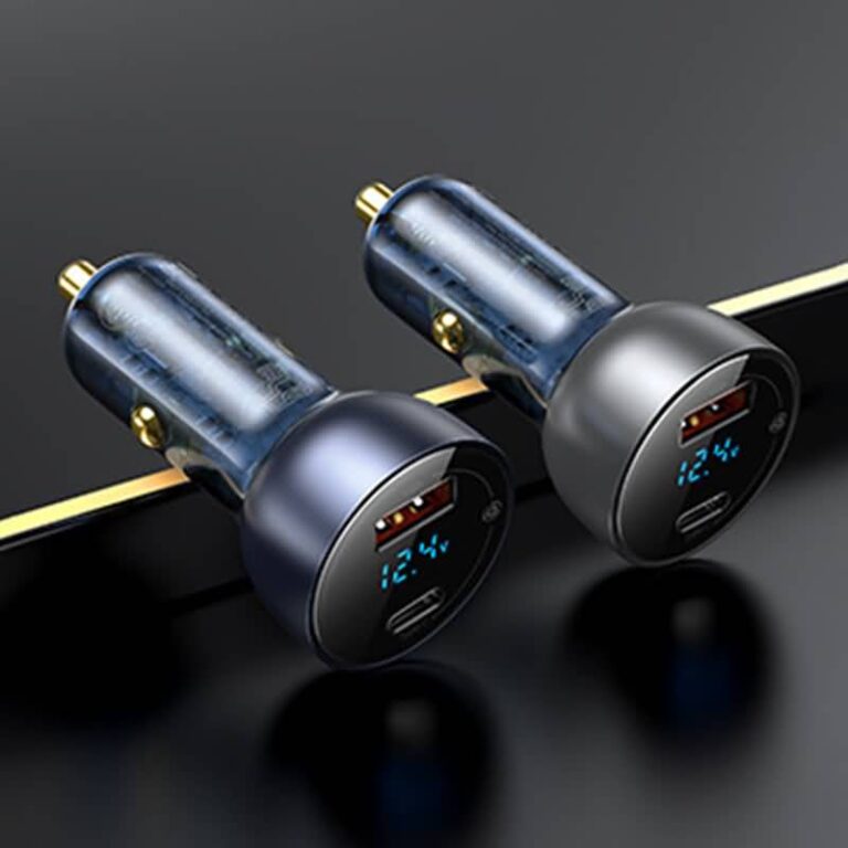 Baseusシガーソケット PD65W カーチャージャー