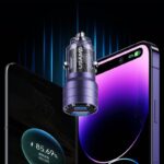 95W 車載充電器 カーチャージャーシガーソケット充電器